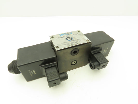 Vickers DG4S4 0133C U H 60 Directional Control Solenoid Valve