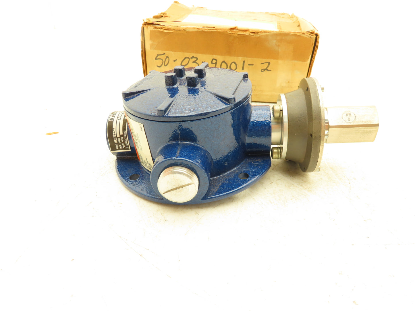 ITT Neo-Dyn 110P4-4C7 Pressure Switch Adjustable 3-15 PSIG 125/250VAC