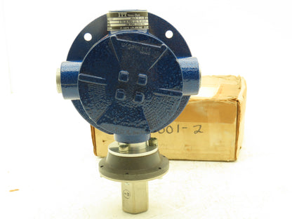 ITT Neo-Dyn 110P4-4C7 Pressure Switch Adjustable 3-15 PSIG 125/250VAC