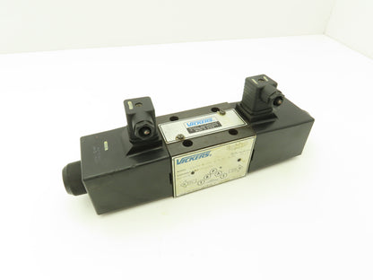 Vickers DG4S4 0131C U H 60 S495 Directional Control Dual Solenoid Valve 24VDC