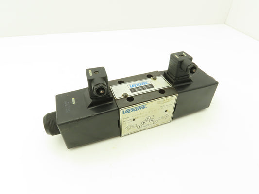 Vickers DG4S4 0131C U H 60 S495 Directional Control Dual Solenoid Valve 24VDC