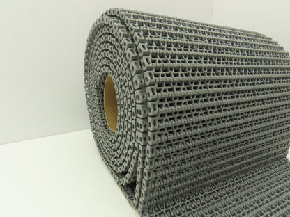 Midwest Rubber 1100 MatTop Flush Grid Friction Top Conveyor Belt 13"W x 16' 3"L