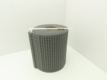 Midwest Rubber 1100 MatTop Flush Grid Friction Top Conveyor Belt 13"W x 16' 3"L