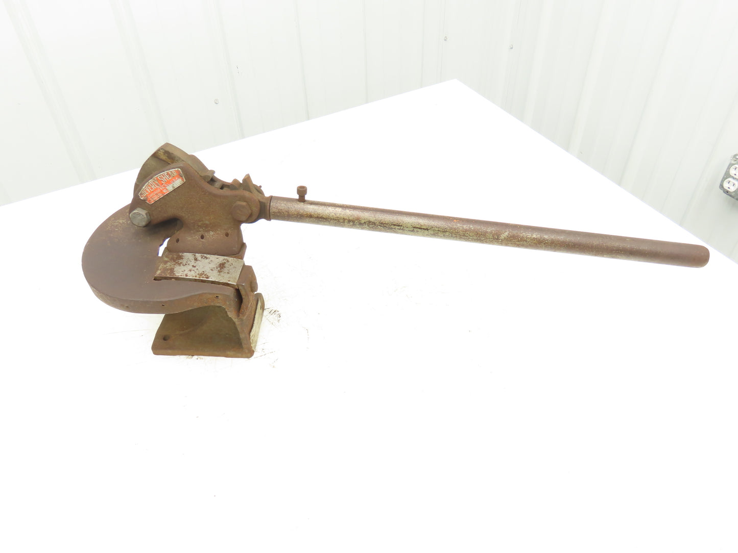 Beverly B2 Shear Throatless Sheetmetal Tool Tools Shop Garage Metal Cutter