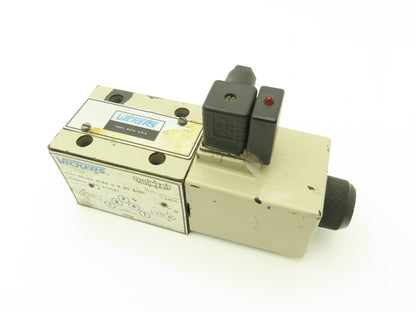 Vickers DG4S4 012B U H 60 S495 Directional Control Solenoid Valve 24VDC