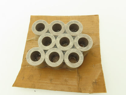 Norton GWBG-905 Alundum Grinding Wheel 1.75"x 2"W x 1"Arbor 53A80-L8VH  Lot of 9