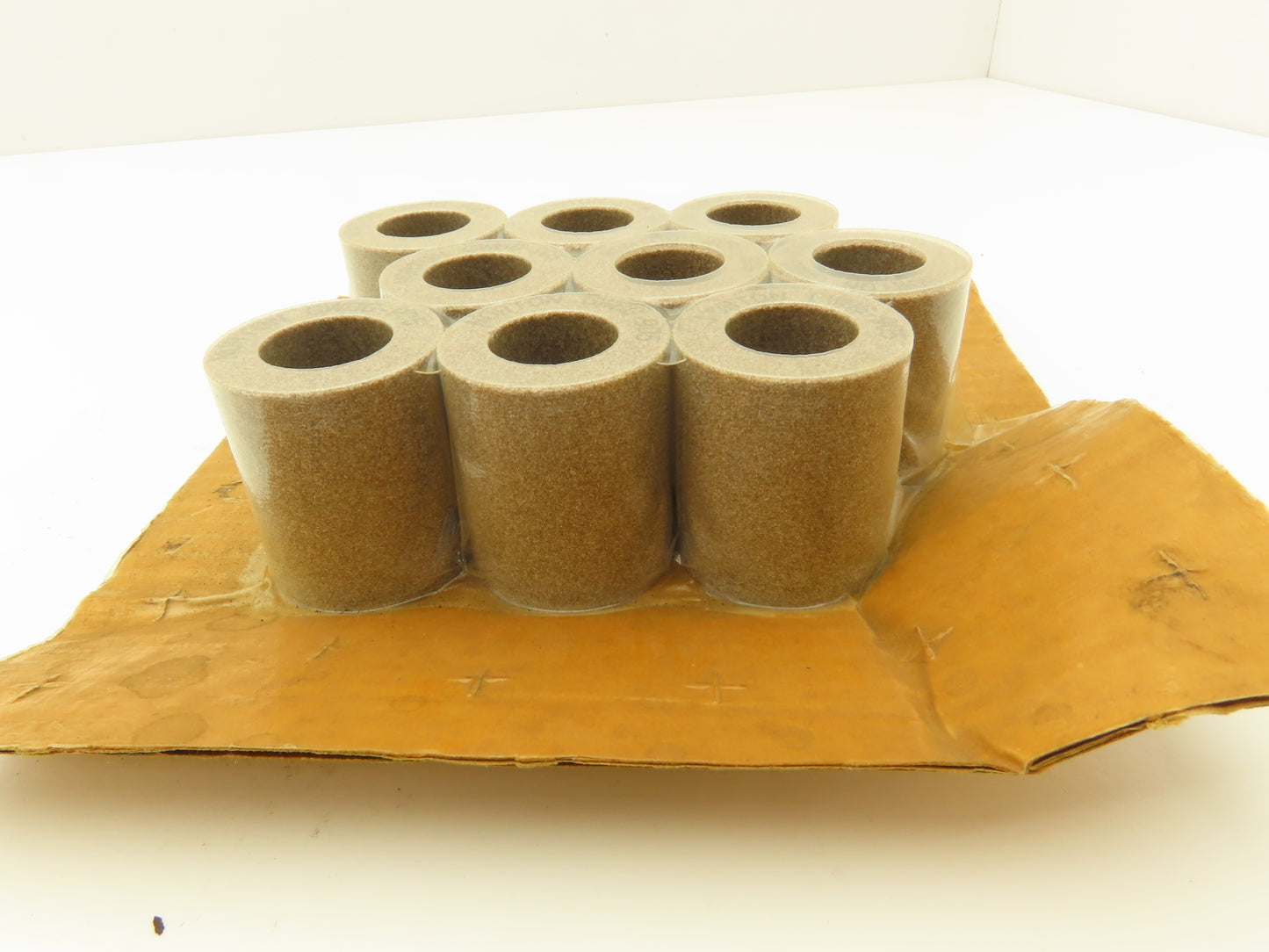 Norton GWBG-905 Alundum Grinding Wheel 1.75"x 2"W x 1"Arbor 53A80-L8VH  Lot of 9