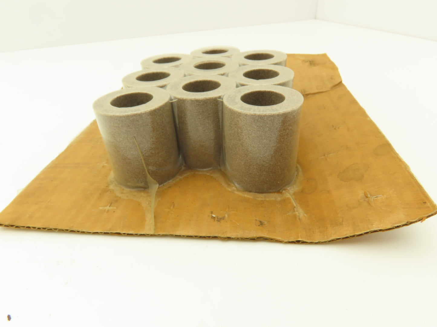 Norton GWBG-905 Alundum Grinding Wheel 1.75"x 2"W x 1"Arbor 53A80-L8VH  Lot of 9