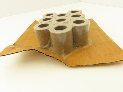 Norton GWBG-905 Alundum Grinding Wheel 1.75"x 2"W x 1"Arbor 53A80-L8VH  Lot of 9