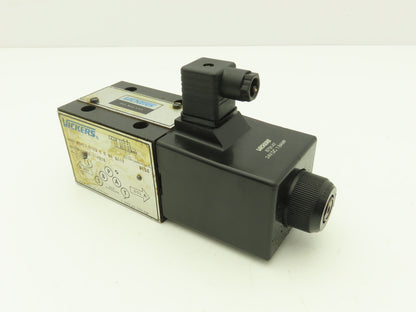 Vickers DG4S4 012B U H 60 S552 Directional Control Solenoid Valve 24VDC