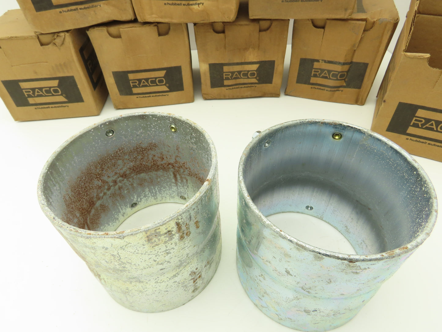 Raco Hubbell 2156 IMC EMT Set Screw Conduit Coupling 4" Lot of 10