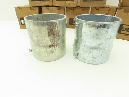 Raco Hubbell 2156 IMC EMT Set Screw Conduit Coupling 4" Lot of 10