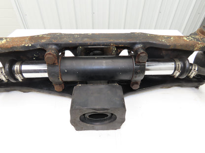 Hyster E60Z-33 Electric Forklift Rear Axle Dual Hydraulic Steering Assembly