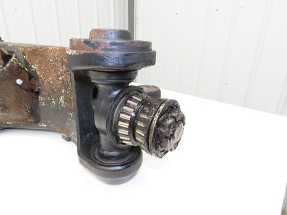 Hyster E60Z-33 Electric Forklift Rear Axle Dual Hydraulic Steering Assembly