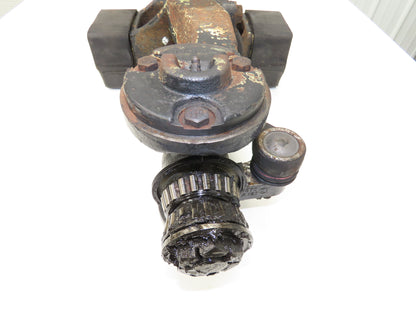 Hyster E60Z-33 Electric Forklift Rear Axle Dual Hydraulic Steering Assembly