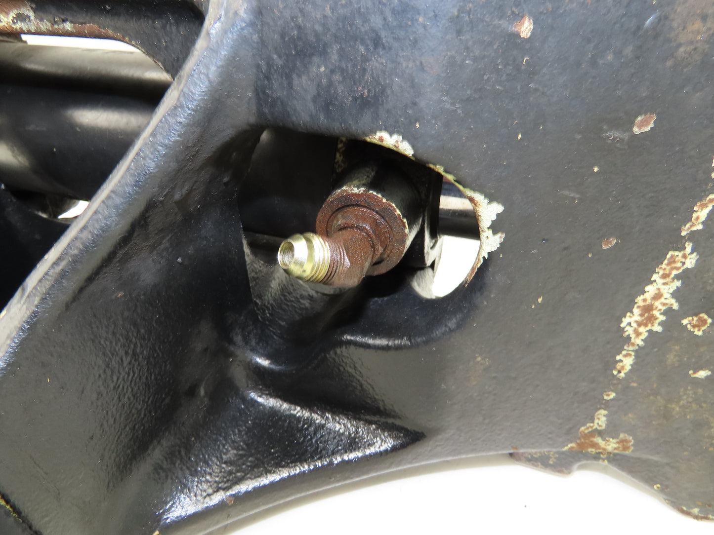 Hyster E60Z-33 Electric Forklift Rear Axle Dual Hydraulic Steering Assembly