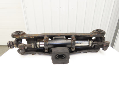 Hyster E60Z-33 Electric Forklift Rear Axle Dual Hydraulic Steering Assembly