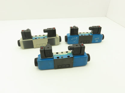 Vickers DG4V-3S-2C-M-U-H5-60 Hydraulic Directional Solenoid Valve 24VDC Lot of 3
