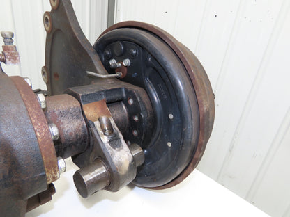Hyster E60Z-33 Forklift Front Dual Wheel Drive Axle Assembly 6-Lug & Park Brake