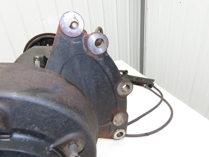 Hyster E60Z-33 Forklift Front Dual Wheel Drive Axle Assembly 6-Lug & Park Brake