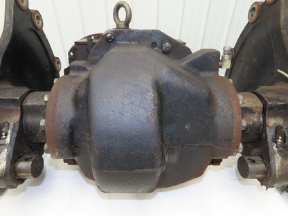 Hyster E60Z-33 Forklift Front Dual Wheel Drive Axle Assembly 6-Lug & Park Brake