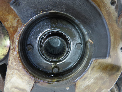 Hyster E60Z-33 Forklift Front Dual Wheel Drive Axle Assembly 6-Lug & Park Brake