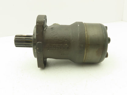Danfoss 151-6285 OMRA200 Hydraulic Motor 60L/Min 2500psi 300rpm Spline Shaft