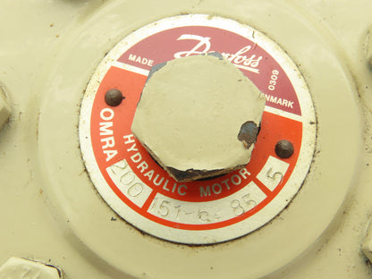 Danfoss 151-6285 OMRA200 Hydraulic Motor 60L/Min 2500psi 300rpm Spline Shaft