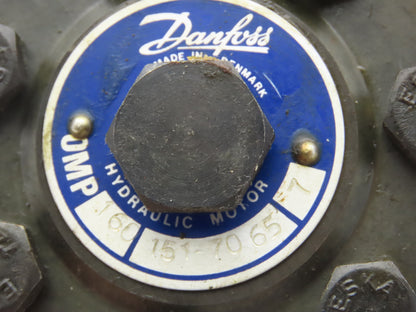 Danfoss OMP 160 151-7065 Hydraulic Orbital Motor 1" Shaft 4-Bolt 160ccm/rev