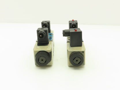 Vickers DG4V-3S-33C-M-U-H5-60 Hydraulic Directional Solenoid Valve 24V Lot of 2
