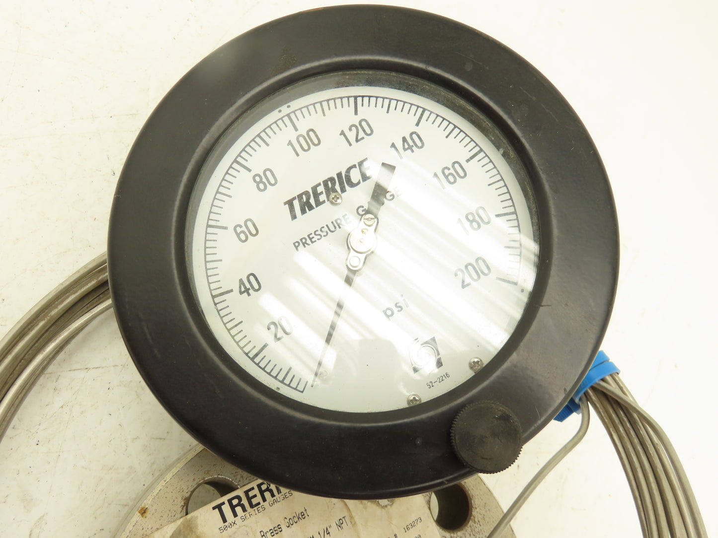 H.O. Trerice M531-53 Pressure Transducer Plate 2" 300PSI Guage 200PSI Capillary