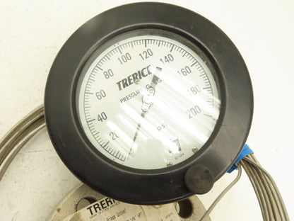 H.O. Trerice M531-53 Pressure Transducer Plate 2" 300PSI Guage 200PSI Capillary