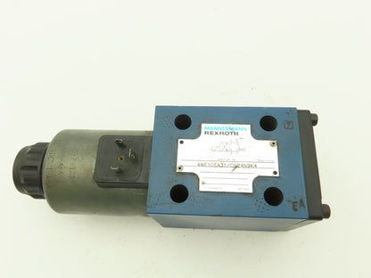 Rexroth 4WF10FA31/CG24N9K4 Hydraulic Solenoid Directional Control Valve 24VDC