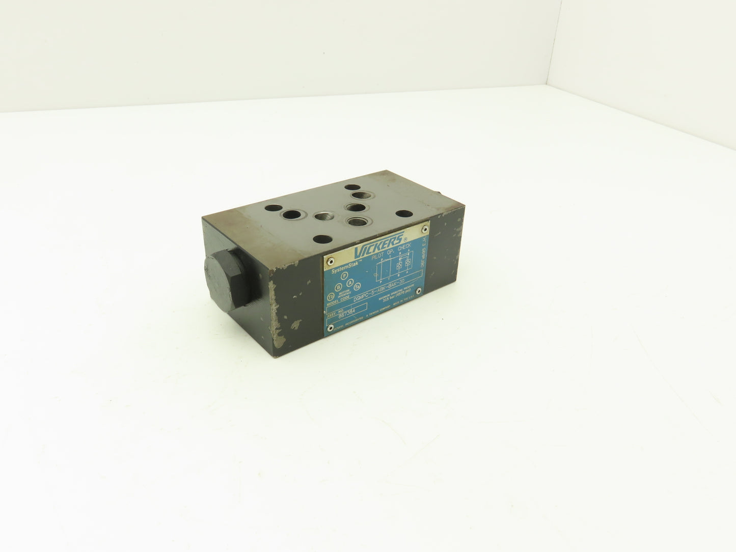 Vickers DGMPC-5-ABK-BAK-30 System Stack Hydraulic Check Valve Sandwich 4570 PSI