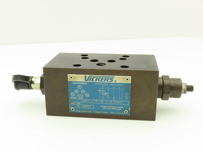 Vickers DGMX25PPFWS30EN407 SystemStak Hydraulic Pressure Reducing Valve 4570 PSI