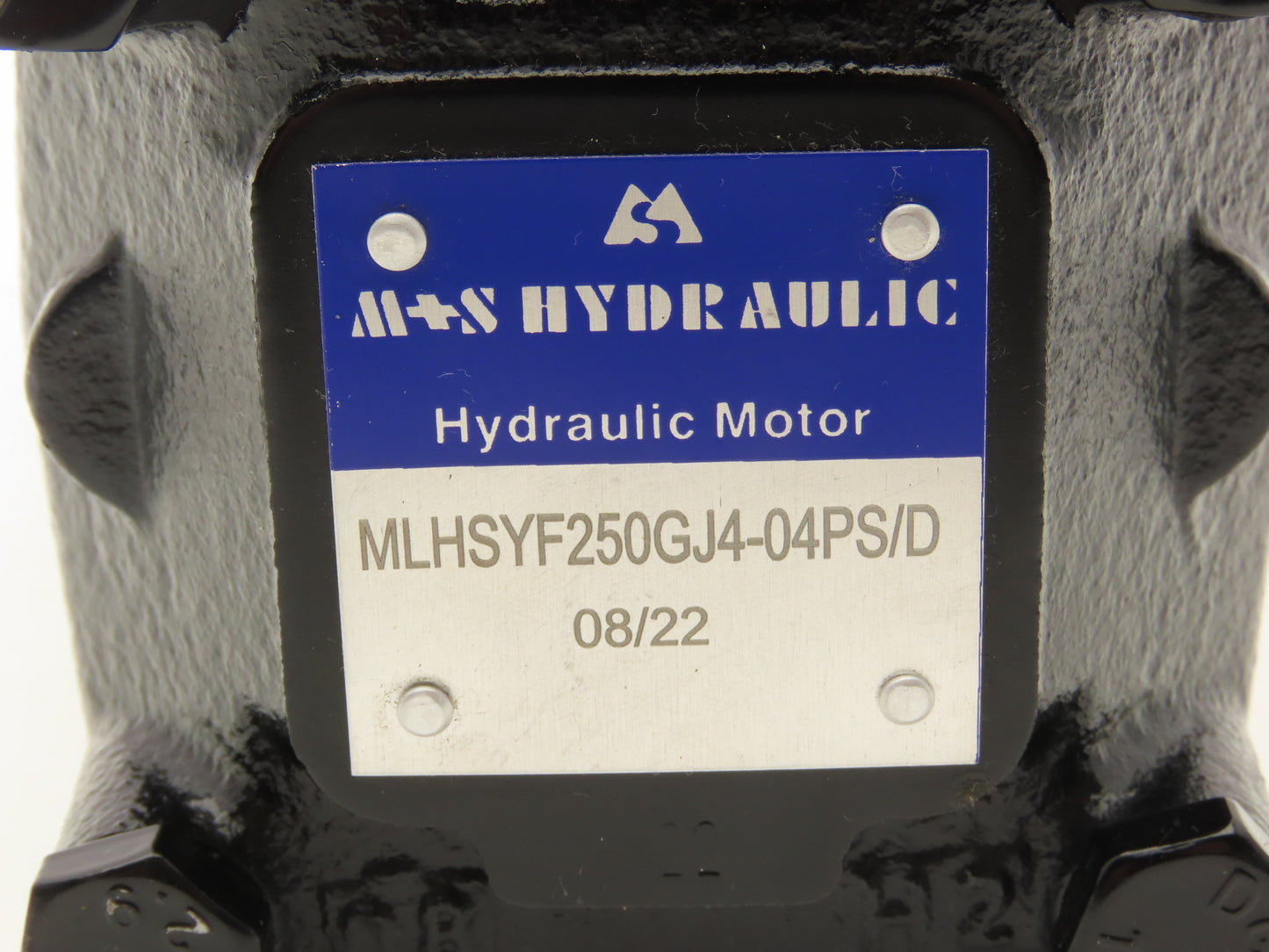 M+S MLHSYF250GJ4-04PS/D Hydraulic Motor 250cm³  4-Bolt Flange Spline Shaft