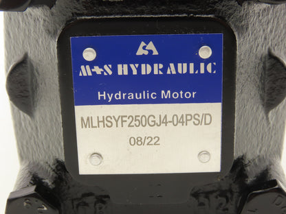 M+S MLHSYF250GJ4-04PS/D Hydraulic Motor 250cm³  4-Bolt Flange Spline Shaft