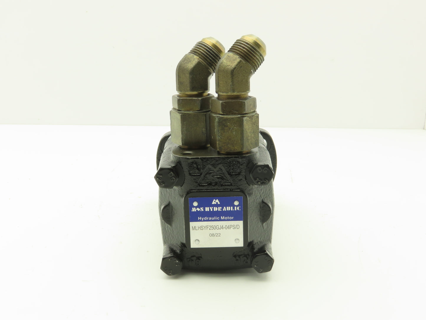 M+S MLHSYF250GJ4-04PS/D Hydraulic Motor 250cm³  4-Bolt Flange Spline Shaft