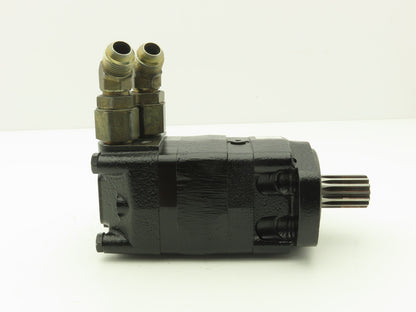 M+S MLHSYF250GJ4-04PS/D Hydraulic Motor 250cm³  4-Bolt Flange Spline Shaft