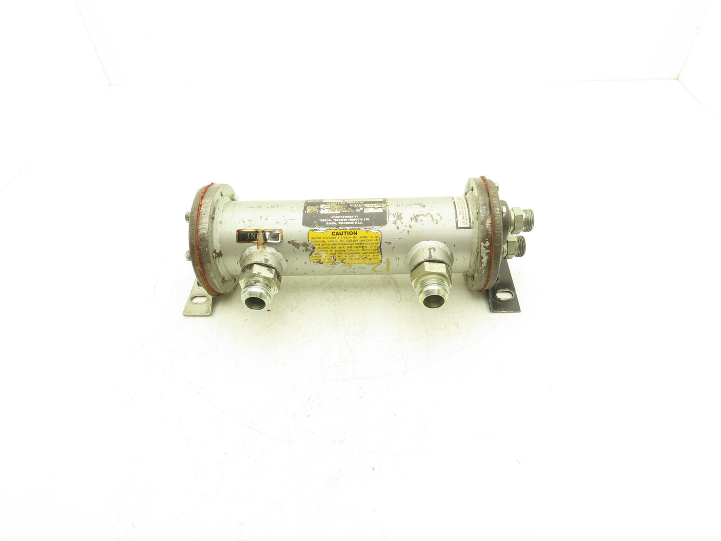 Thermal Transfer EKS-712-80876 Oil Cooler Shell & Tube Heat Exchanger 2-Pass