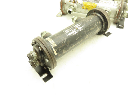 Thermal Transfer EKS-712-80876 Oil Cooler Shell & Tube Heat Exchanger 2-Pass