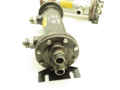 Thermal Transfer EKS-712-80876 Oil Cooler Shell & Tube Heat Exchanger 2-Pass