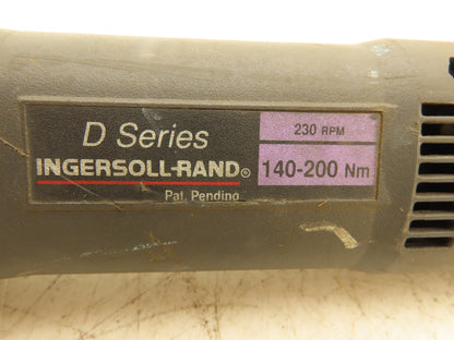 Ingersoll Rand DEA200NTE8S12L Electronic Servo Nutrunner Nut Driver A018171054