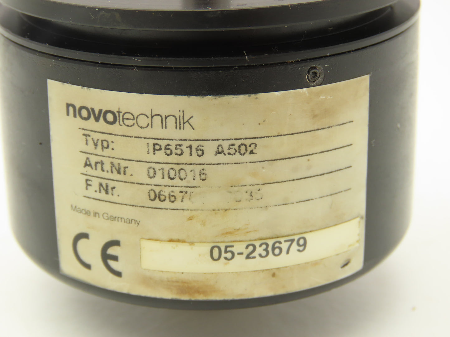 Novotechnik 010016 Linear Taper Position Potentiometer Geared Analog Output