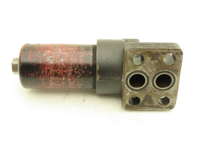 Hycon DFBNHC240AFE10C1.0/BYP-S0107H Hydraulic Filter 4-Bolt SAE w/Indicator