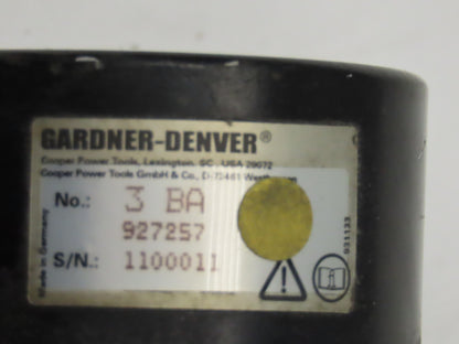 Gardner Denver 3B180A Electronic Servo Nutrunner 1/2" Nut Driver 3BA 927257