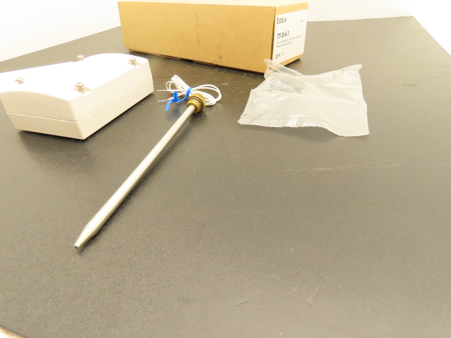 T.A.C TT-D-6-1 Duct Immersion Sensor 6" Probe 2 Wire