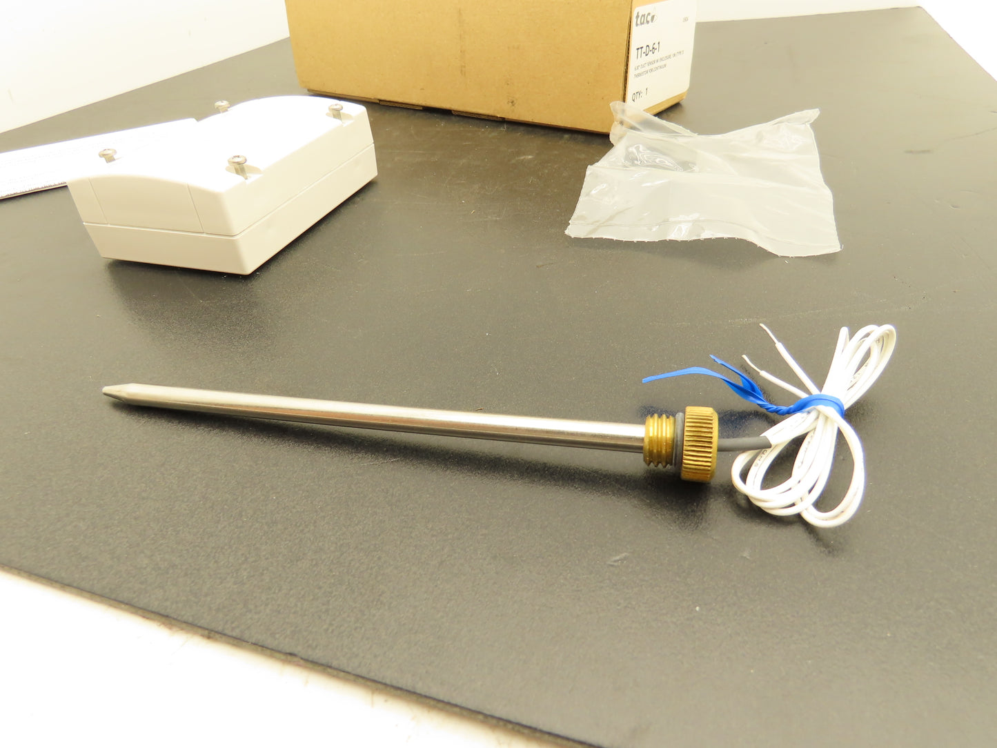 T.A.C TT-D-6-1 Duct Immersion Sensor 6" Probe 2 Wire