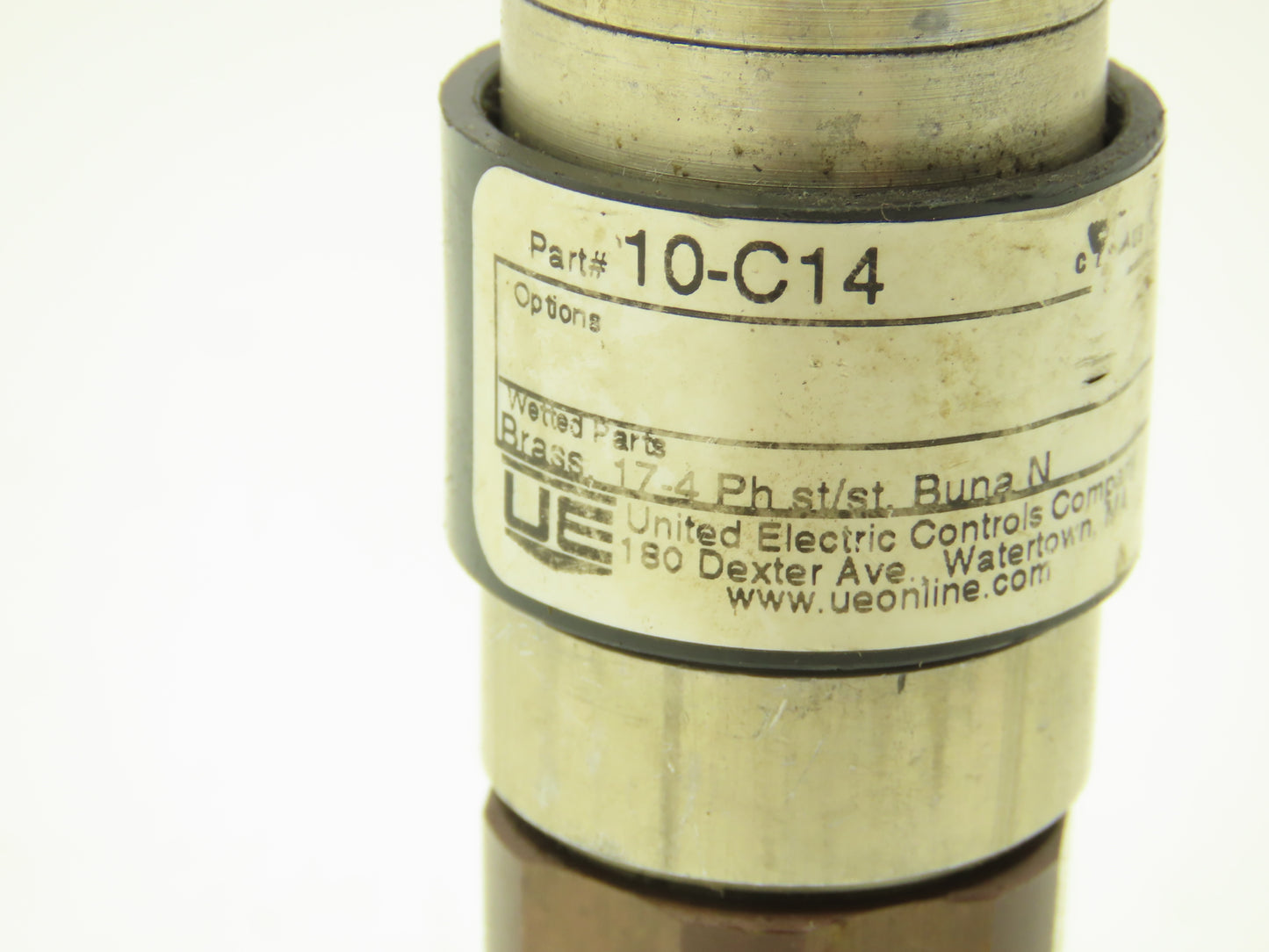 United Electric 10-C14 Hydraulic Pressure Switch 180-3000PSI 250VAC 5A