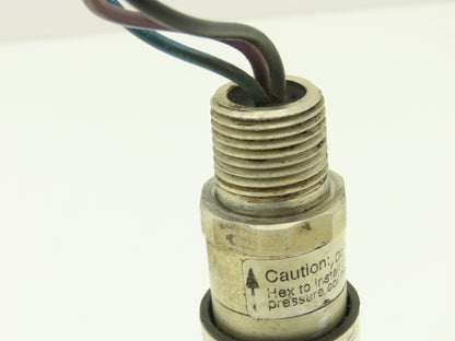 United Electric 10-C14 Hydraulic Pressure Switch 180-3000PSI 250VAC 5A